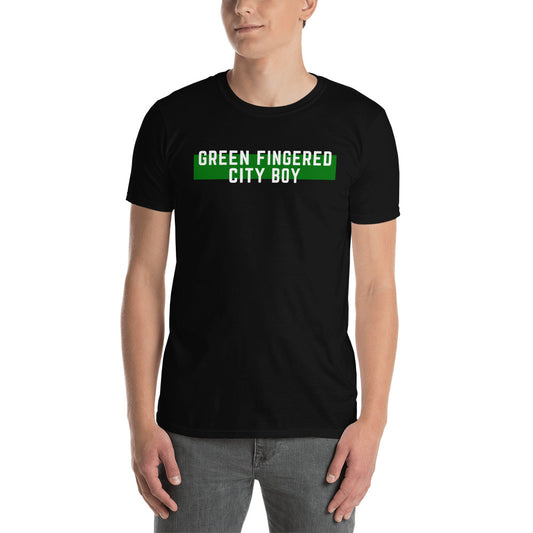 Green Fingered City Boy Short-Sleeve Unisex T-Shirt
